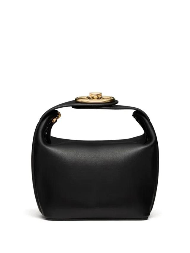 Vlogo The Bold Edition Leather Mini Bag In 黑色 Product Image