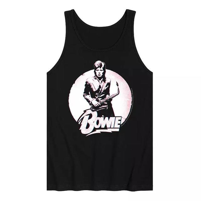 Mens David Bowie Distressed Tank Top Product Image