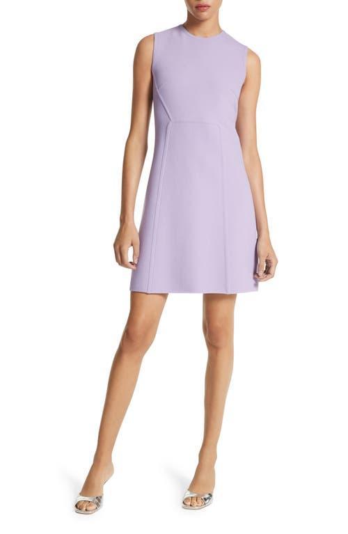 Michael Kors Collection Stretch Wool Blend Crepe Shift Dress Product Image