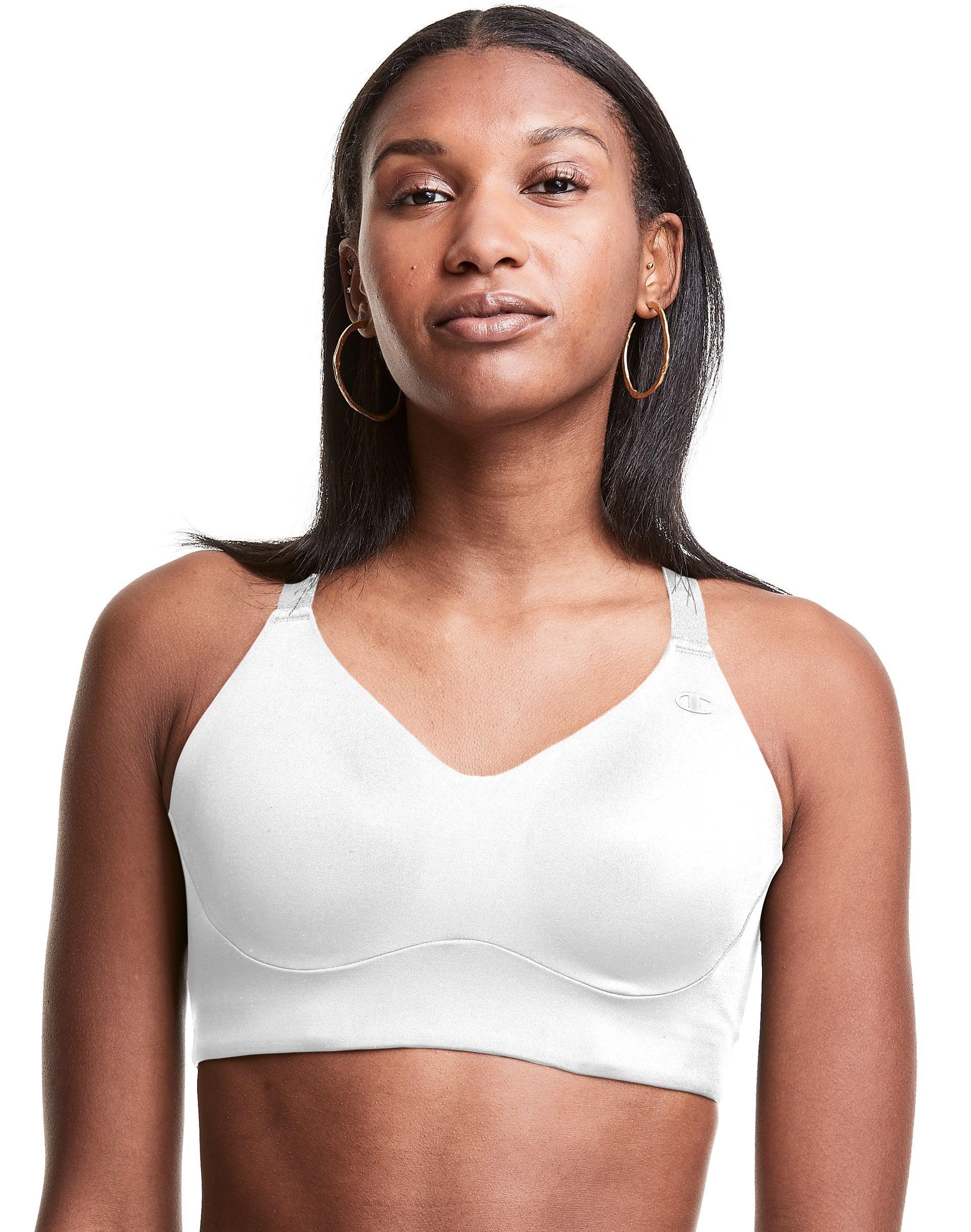 Womens Champion Everday Sports Bra, C Logo Paris Nude 2XL Product Image