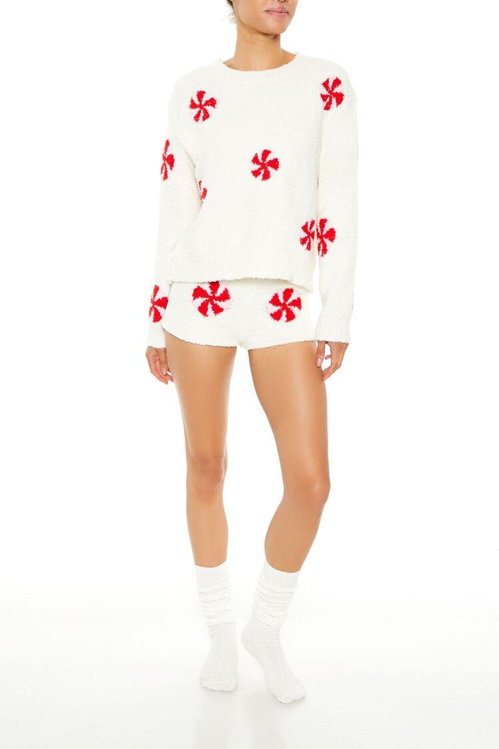 Peppermint Candy Pajama Top | Forever 21 Product Image