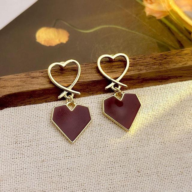 Heart Drop Earring Product Image