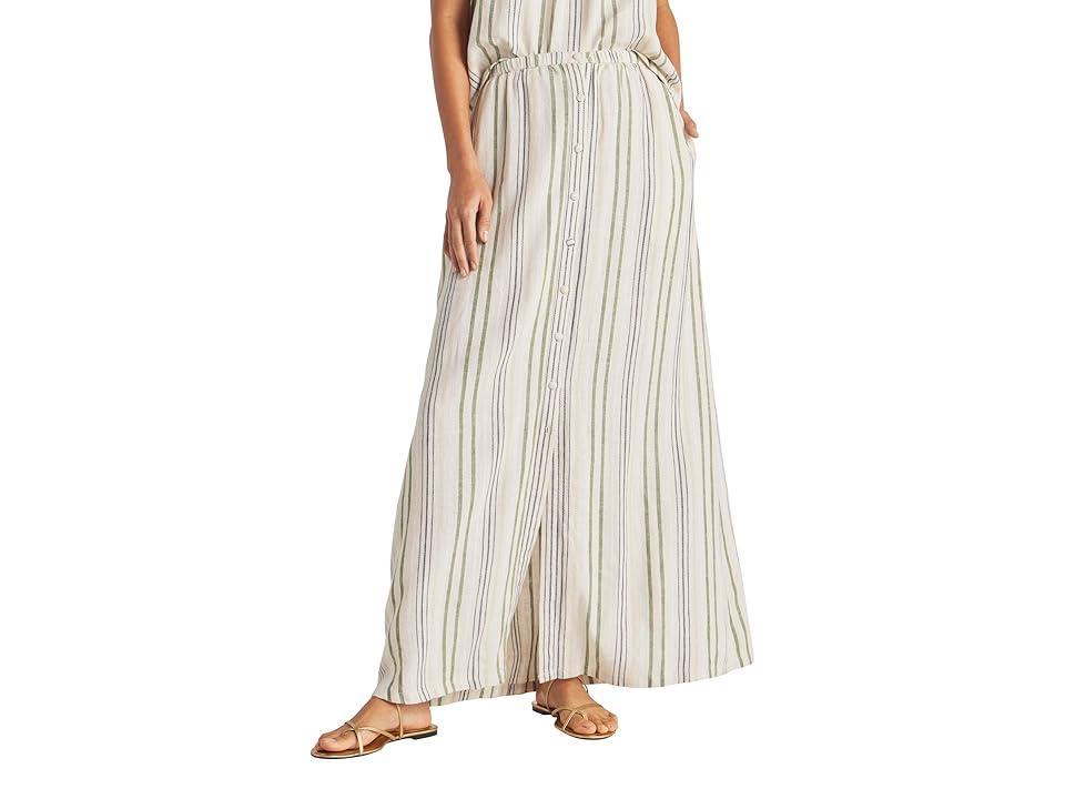 Splendid Demi Maxi Skirt (Cypress Stripe) Women's Skirt Product Image