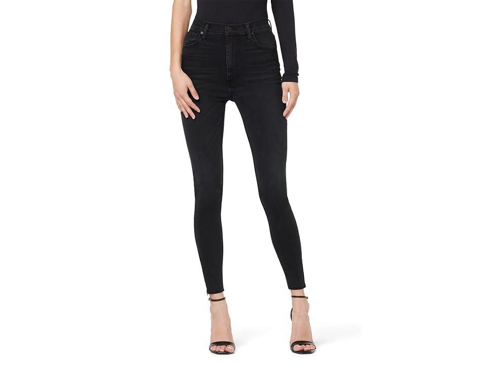 Hudson Jeans Centerfold Extreme High-Rise Super Skinny Ankle in Shady Noir (Shady Noir) Women's Jeans Product Image