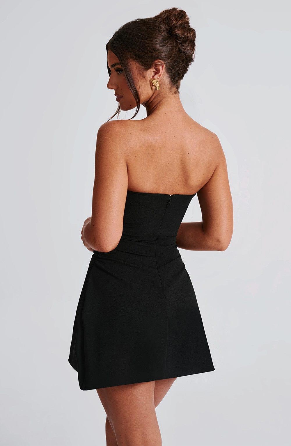 Fleur Mini Dress - Black Product Image