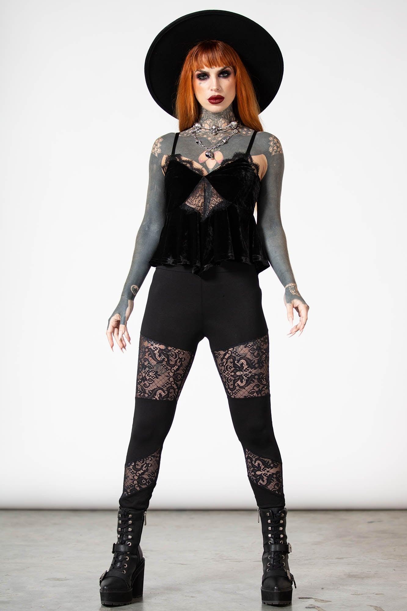 Quartz Night Velvet Top - Resurrect Female Product Image