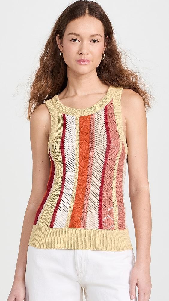 Lingua Franca Merrill Striped Tank | Shopbop Product Image