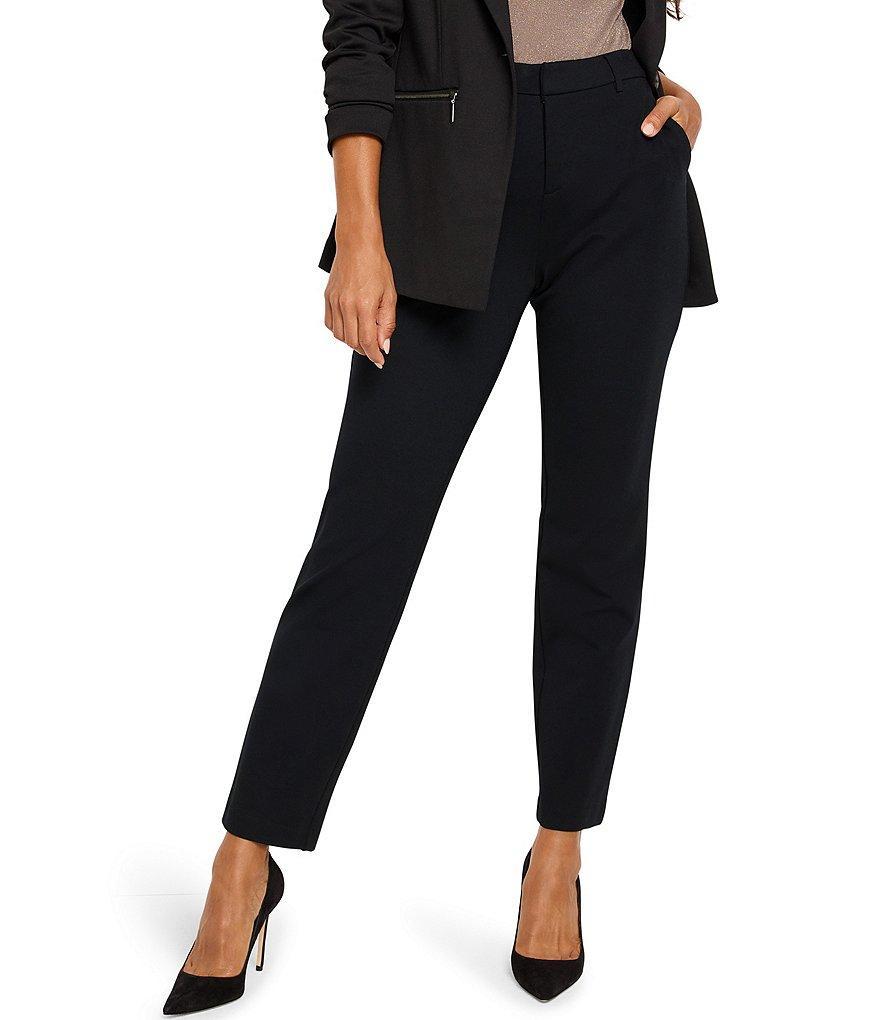 NIC + ZOE Ponte Knit Slim Leg Ankle Pants product image