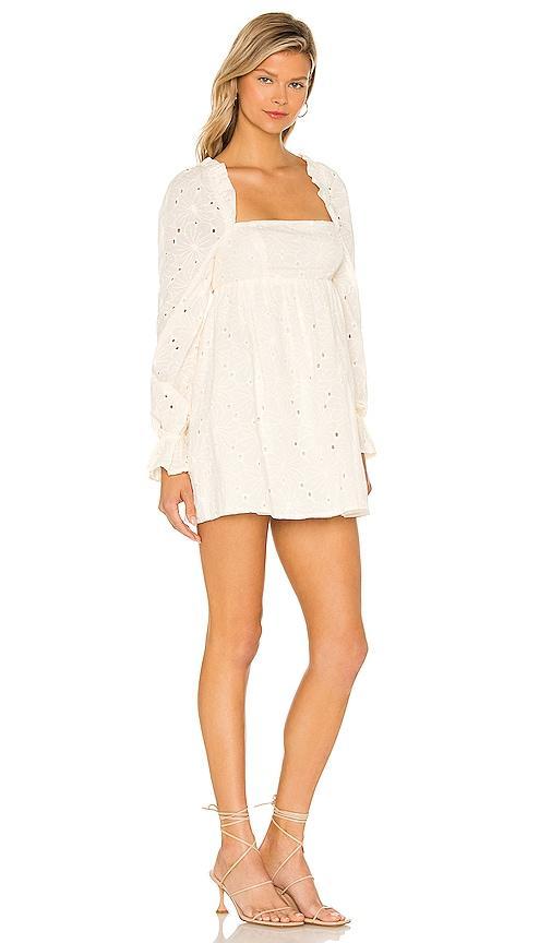 Lovers and Friends Devy Mini Dress in Ivory Product Image