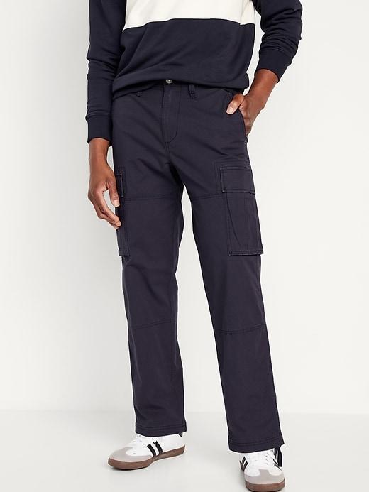 Loose Taper Cargo Ripstop Pants Product Image