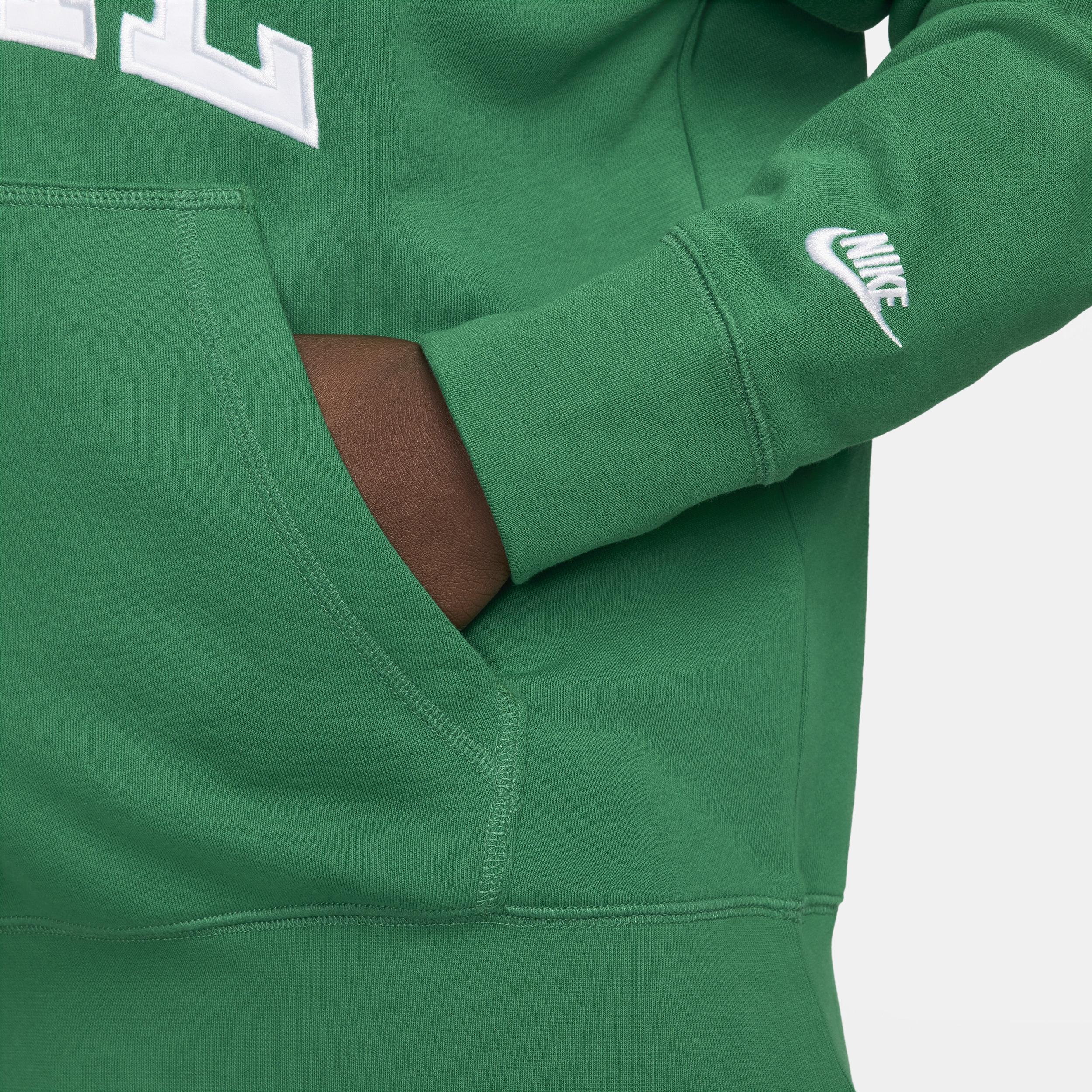 Nike Men's Club Fleece Long-Sleeve Fleece Polo Product Image