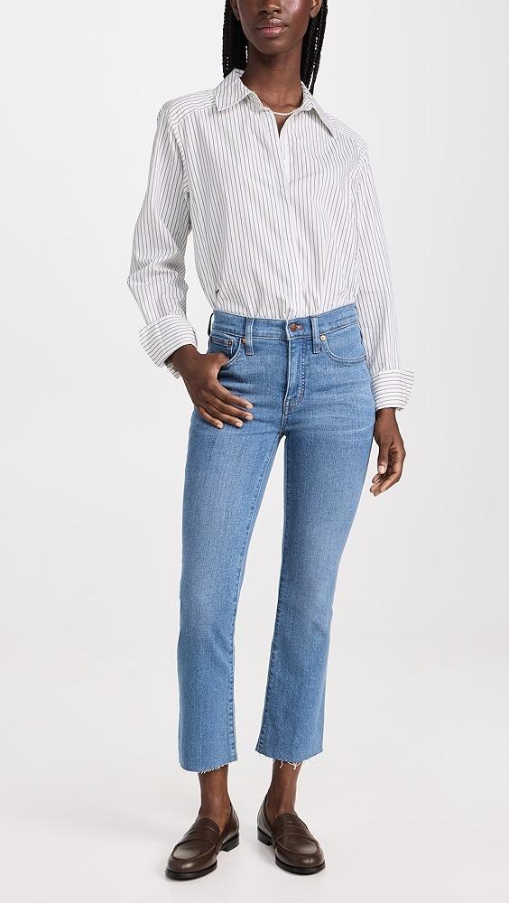 Madewell Mid Rise Kick Out Jeans | Shopbop Product Image