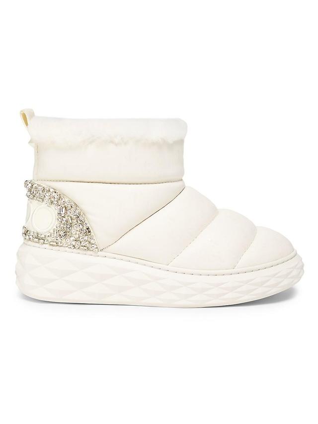 Womens Xan Embellished Shearling-Lined Booties Product Image