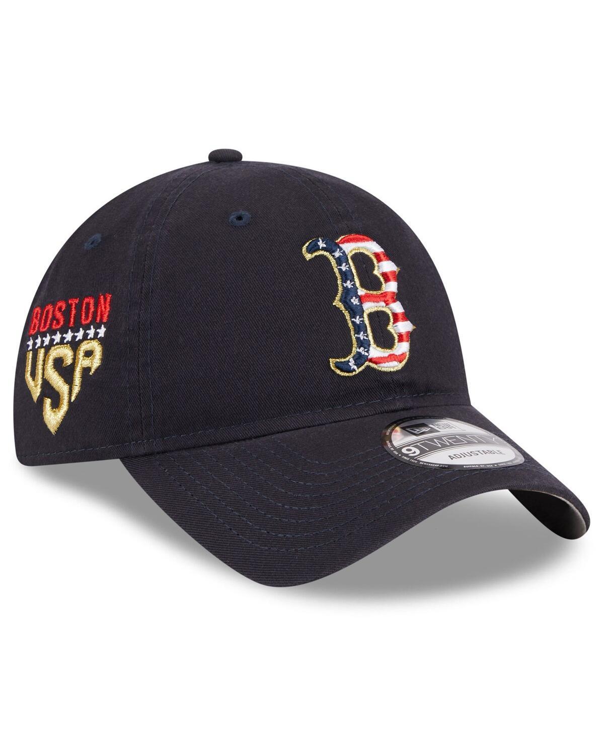 Womens New Era Boston Red Sox 2023 Fourth of July 9TWENTY Adjustable Hat, Blue Product Image