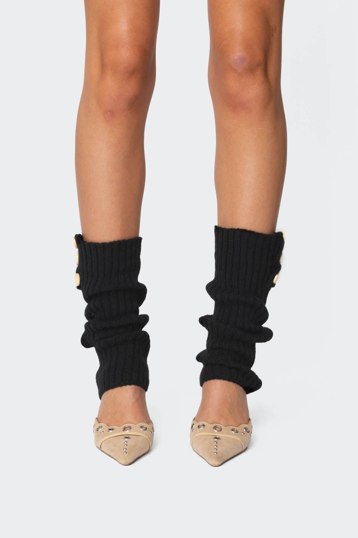 Button Leg Warmers Product Image