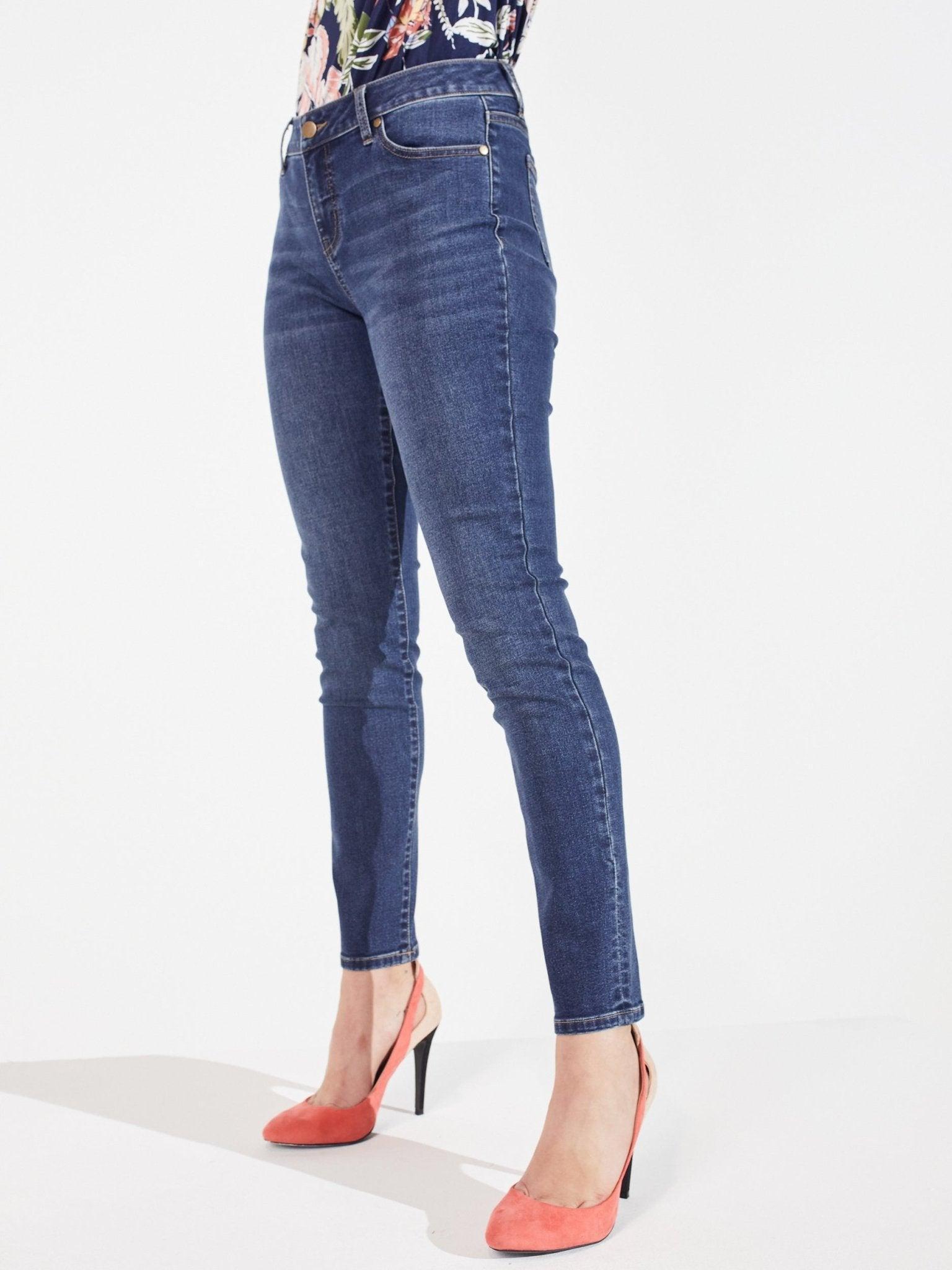 Signature Skinny 5 Pocket Denim Jean Female Product Image