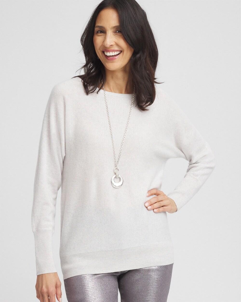 Women's Cashmere Bateau Neck Sweater Product Image