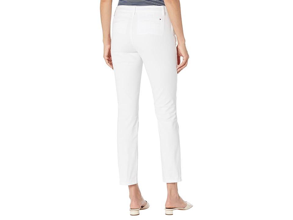 Tommy Hilfiger Womens Th Flex Hampton Cuffed Chino Straight-Leg Pants, Created for Macys Product Image