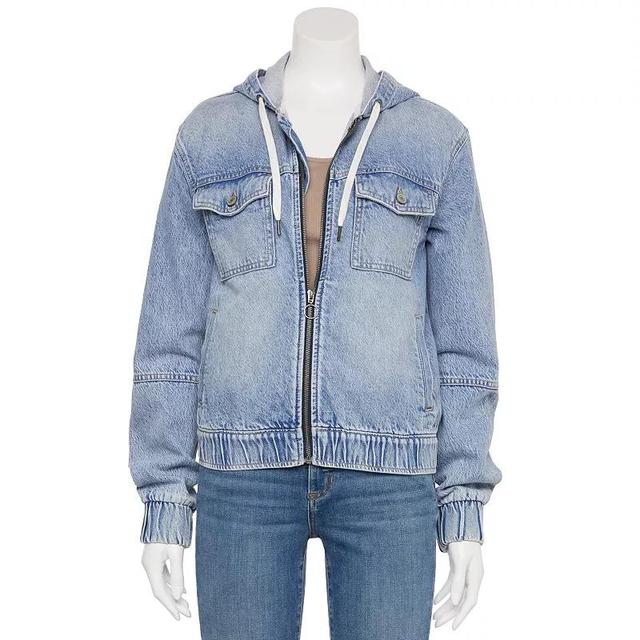 Juniors SO Jean Utility Jacket, Womens Product Image