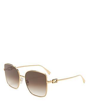 Fendi Baguette Square Sunglasses, 59mm Product Image