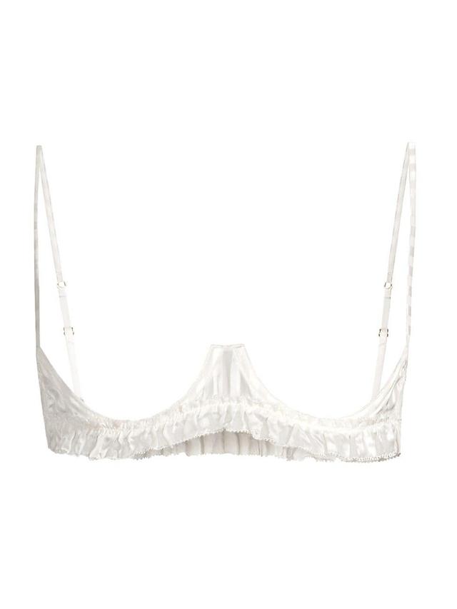 Womens Peek-A-Boo Lace Bra Product Image