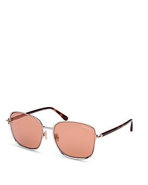 TOM FORD Fern 57mm Square Sunglasses Product Image