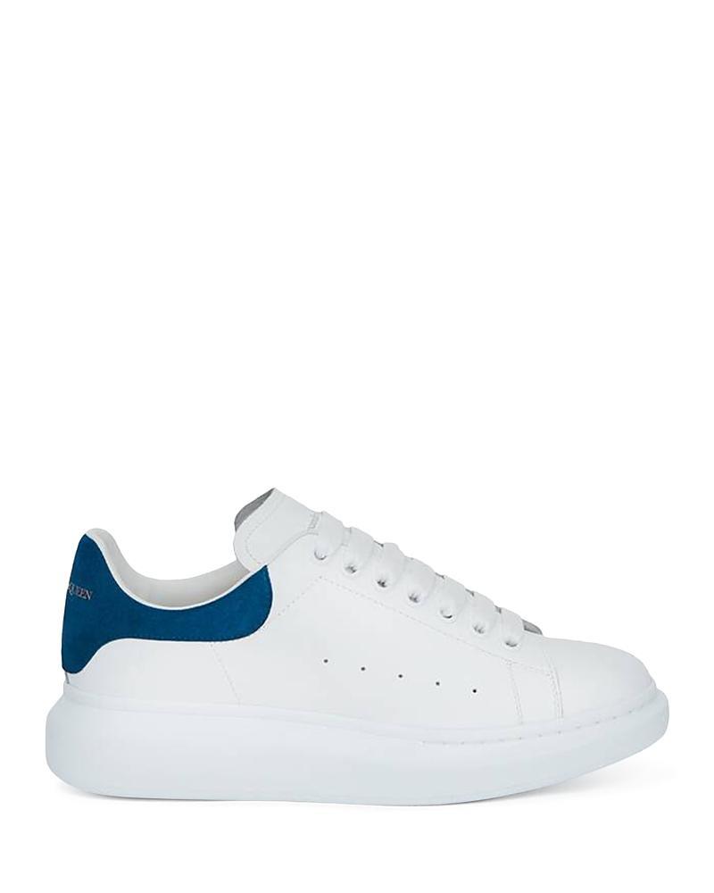 Alexander McQUEEN Mens Oversized Leather Heel Detail Sneakers Product Image