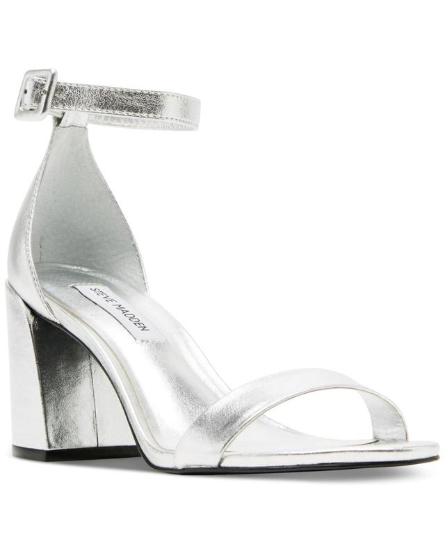 Steve Madden Womens Matty Two-Piece Block-Heel Sandals Product Image