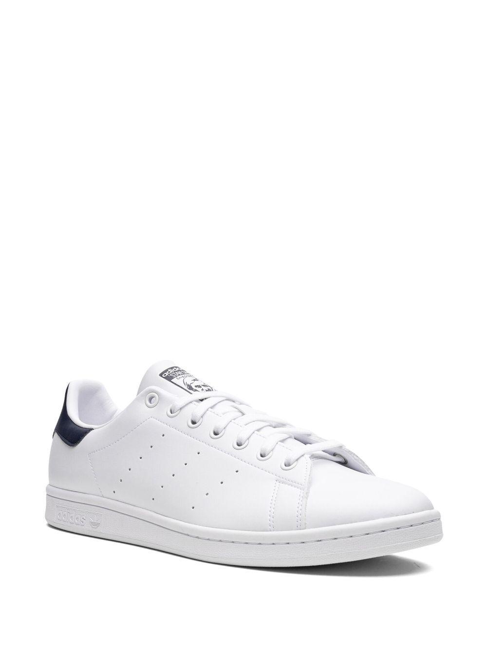 ADIDAS ORIGINALS Stan Smith Faux Leather Sneakers In White Product Image