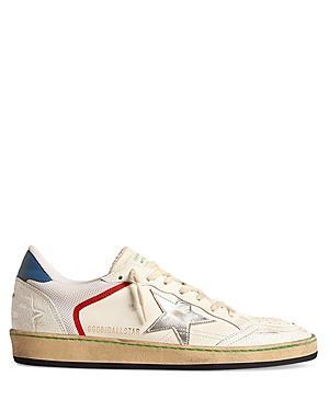 Golden Goose Mens Ballstar Lace Up Sneakers Product Image