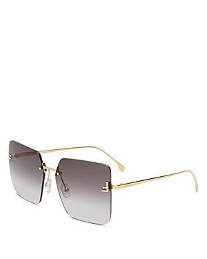 Womens 59MM Square Sunglasses Product Image