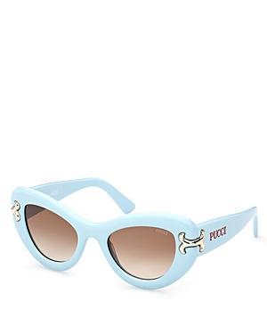 Emilio Pucci 50mm Gradient Small Cat Eye Sunglasses Product Image