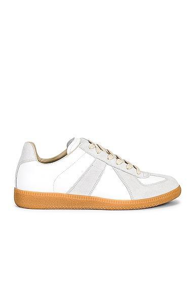 Maison Margiela Replica Sneakers White. Size 38 (also in 37, 37.5, 38.5, 39, 39.5, 40, 41). Product Image