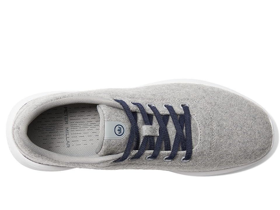 Peter Millar Glide Performance Wool Sneaker (Nickel) Men's Shoes Product Image