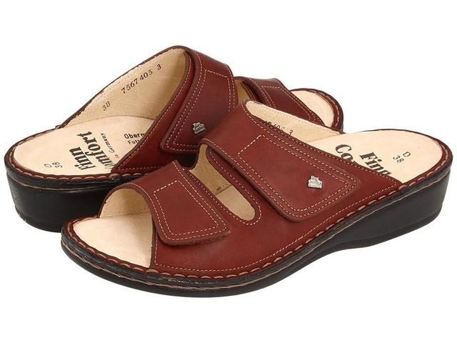 Finn Comfort Jamaica - 82519 (Brandy Country Soft Footbed) Women's Slide Shoes Product Image