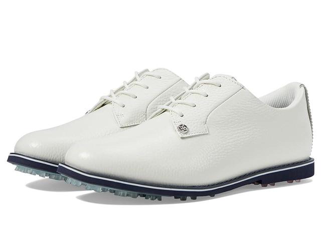 GFORE Women's Gallivanter Pebble Leather Golf Shoes (Snow) Women's Shoes Product Image