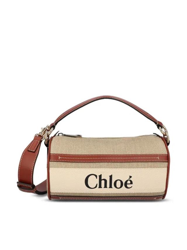 Beige Woody Shoulder Bag Product Image