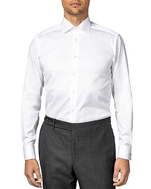 Mens Contemporary-Fit Herringbone Twill Dress Shirt Product Image