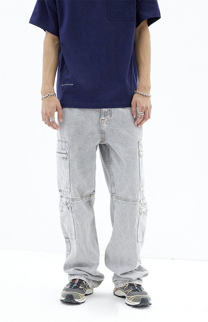 PacSun Men's Eco Baggy Cargo Jeans Product Image