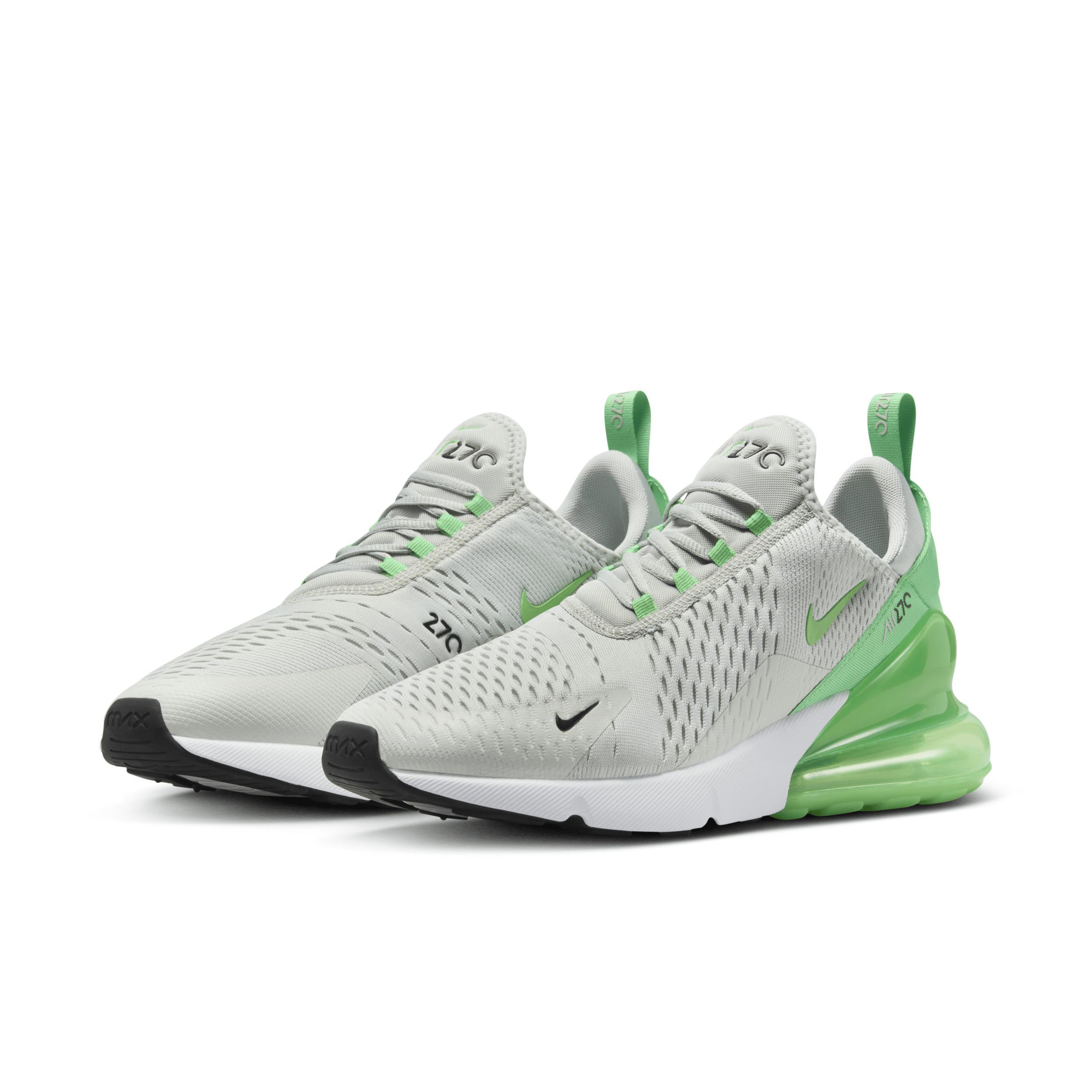 Nike Mens Air Max 270 - Running Shoes Cargo Khaki/Lt Bone/Obsidian Product Image