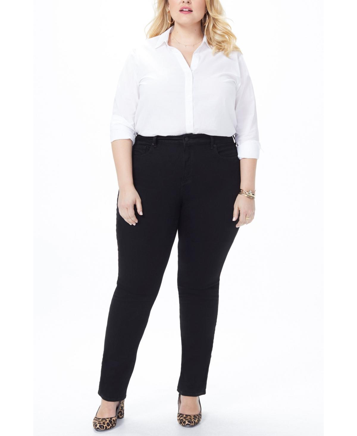 NYDJ Plus Size Marilyn Straight Leg Jeans Product Image