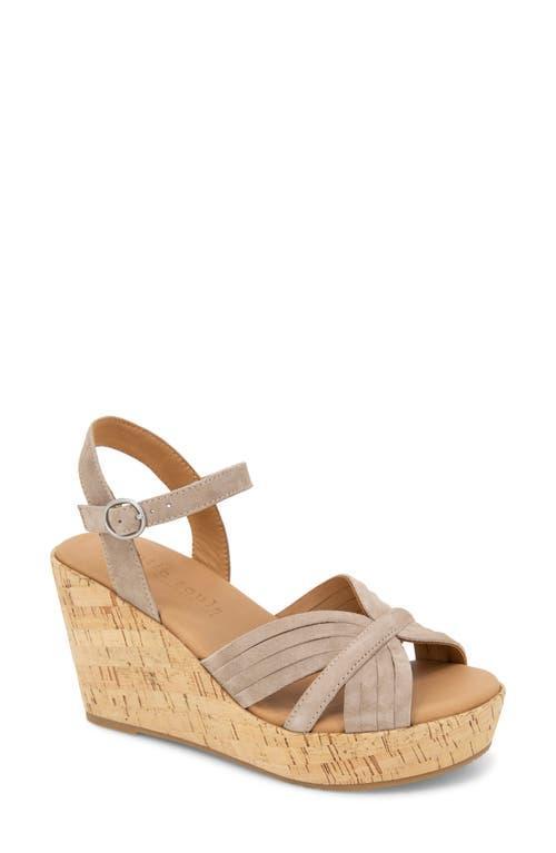 GENTLE SOULS BY KENNETH COLE Nomi Ankle Strap Platform Wedge Sandal Product Image