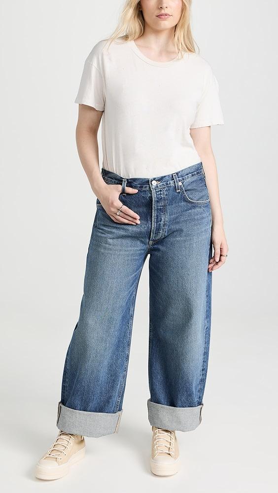 Citizens of Humanity Ayla Baggy Cuffed Crop Jeans | Shopbop Product Image