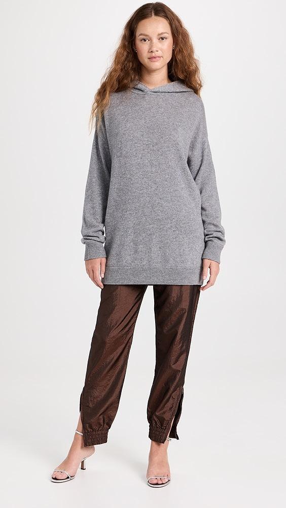 Tibi Feather Weight Cashmere Easy Hoodie | Shopbop Product Image