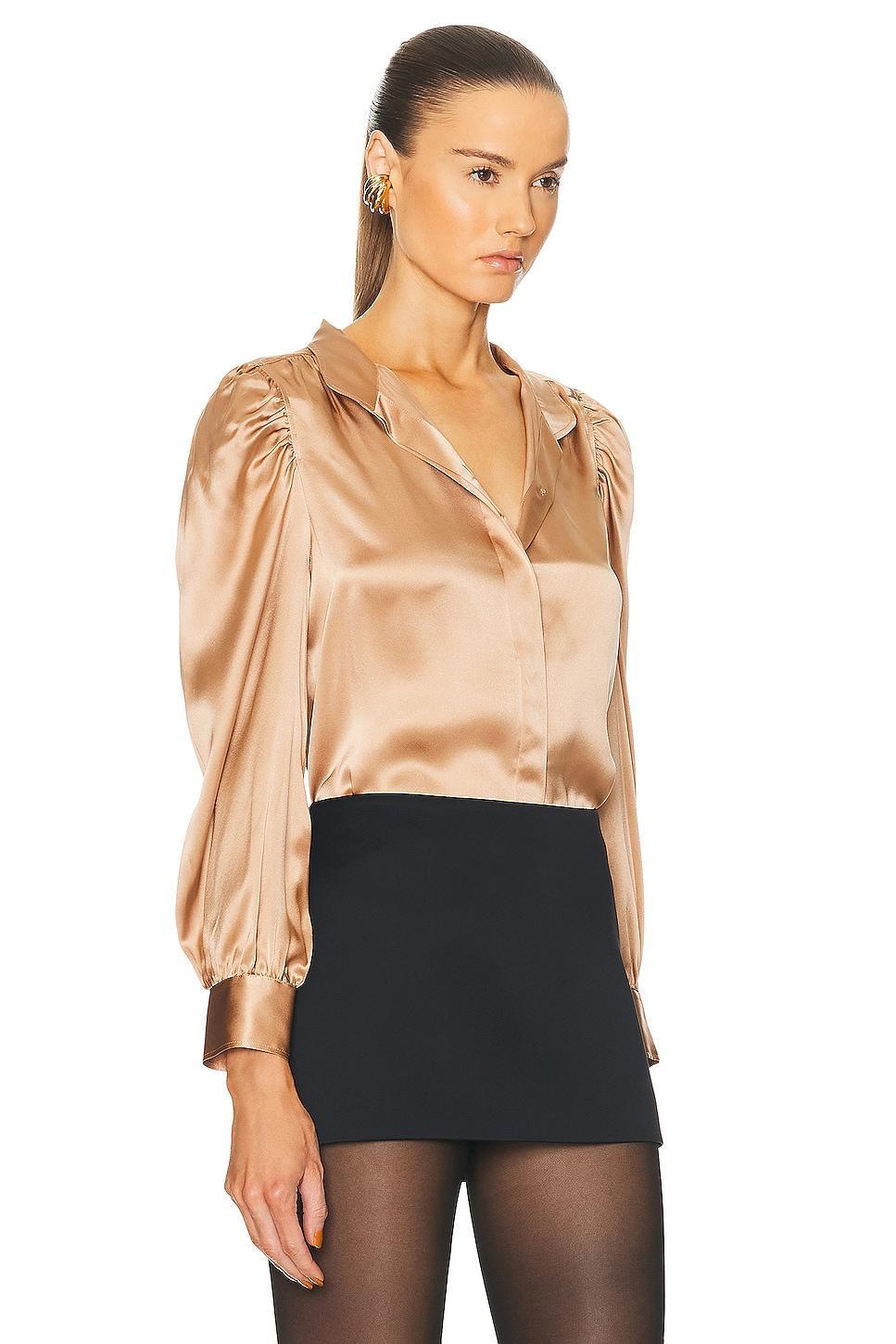 FRAME Gillian Silk Blouse Product Image