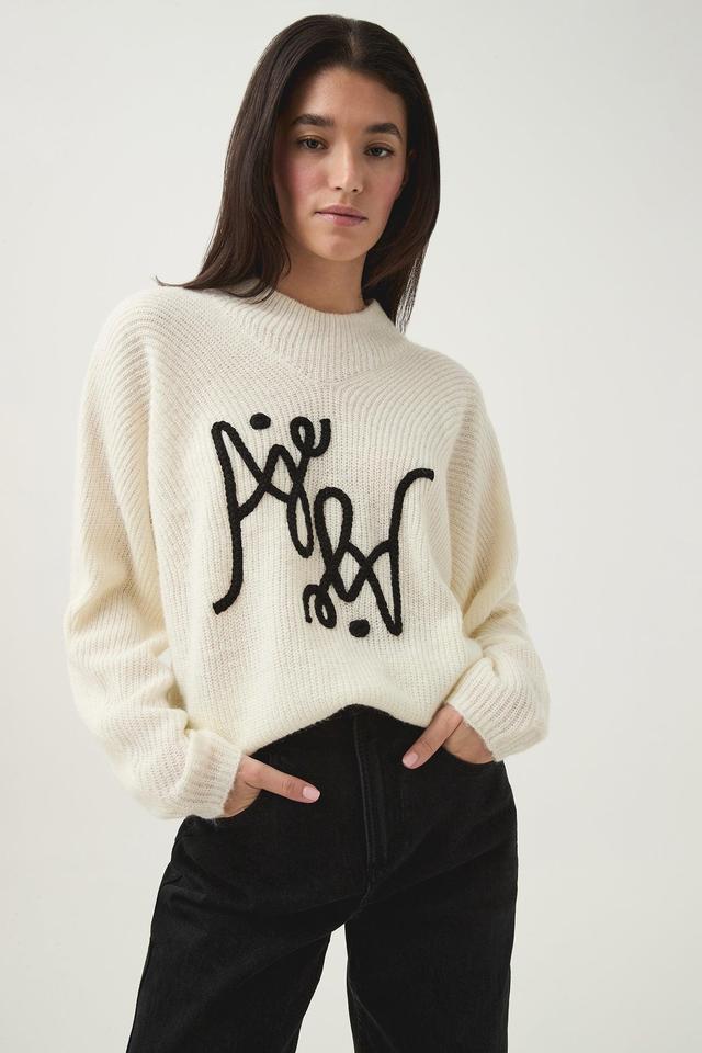 Emulate Braided Logo Knit Product Image