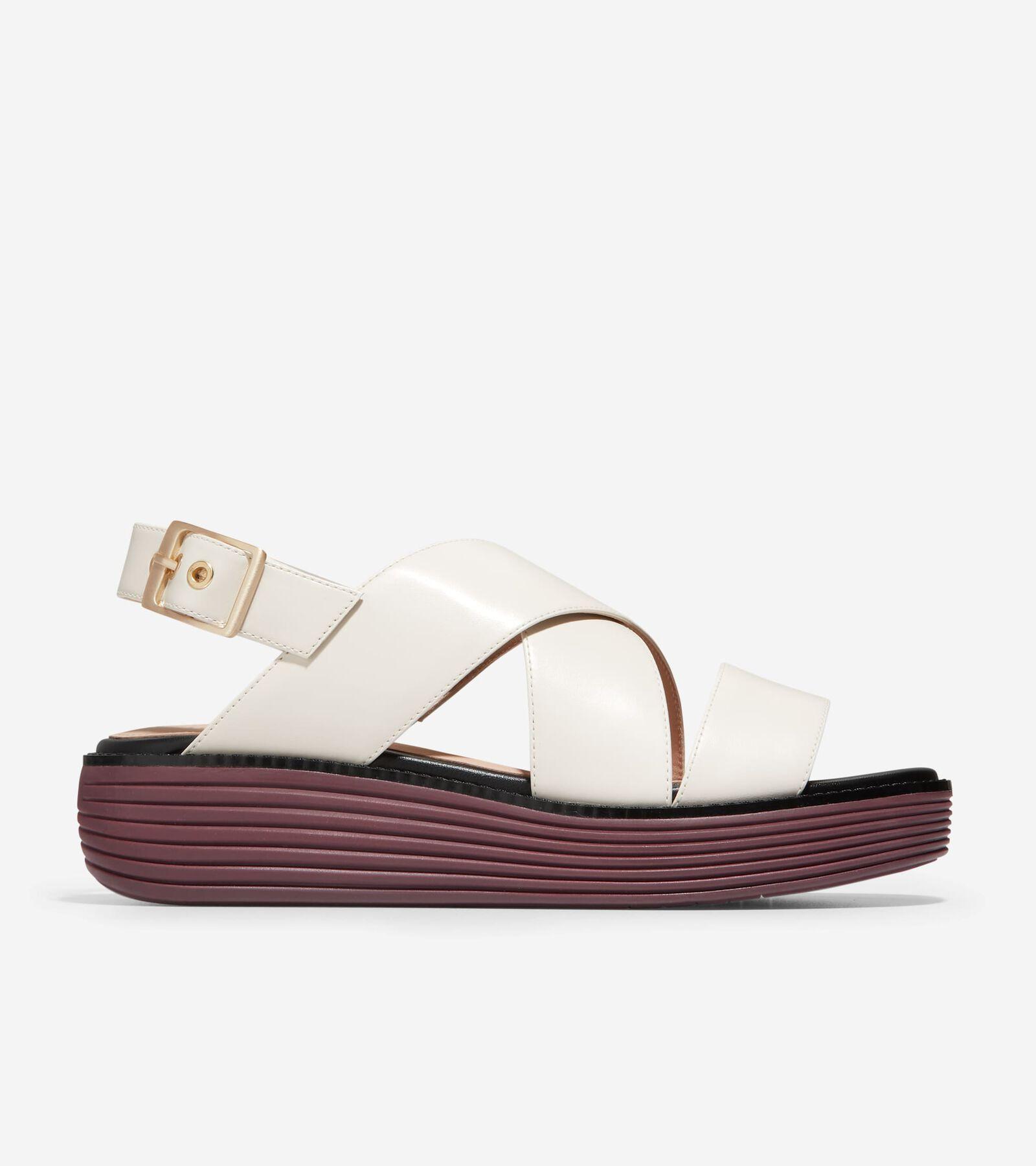 Cole Haan Womens Originalgrand Slingback Platform Sandals - Cuoio Product Image