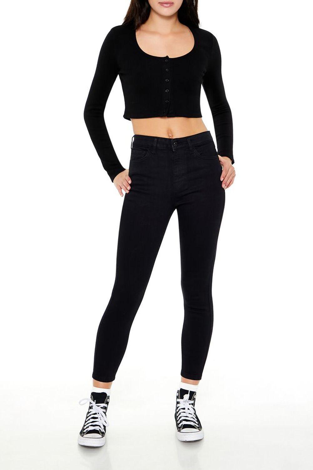 Mid-Rise Skinny Jeans | Forever 21 product image