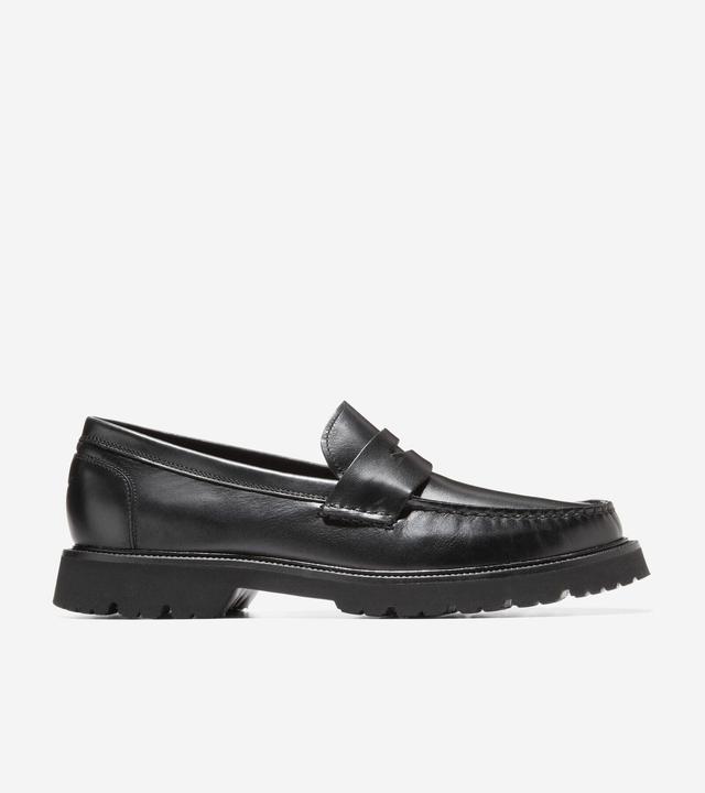 Cole Haan Mens American Classics Penny Loafer - Black Size 12 Product Image