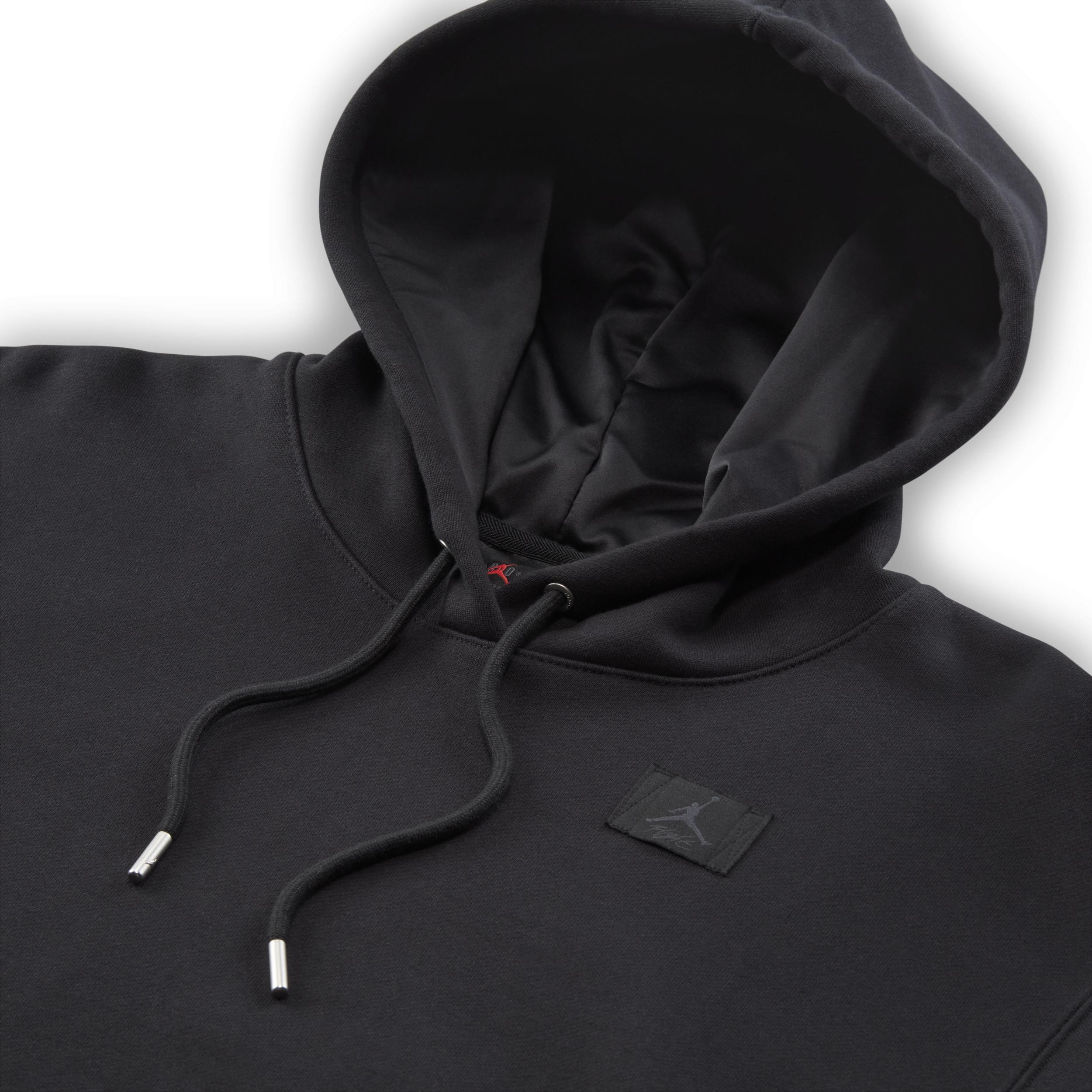 Women's Jordan Flight Fleece Satin-Lined Pullover Hoodie Product Image